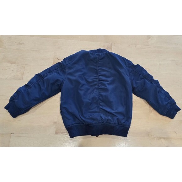 H&M Toddler Bomber Jacket – Sherpa Collar (Size 2-4) - Picture 12 of 13